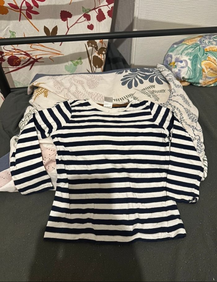 Tee-shirts ML bb garçon taille 1½-2ans🐨