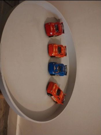 Lot de 4 voitures de course