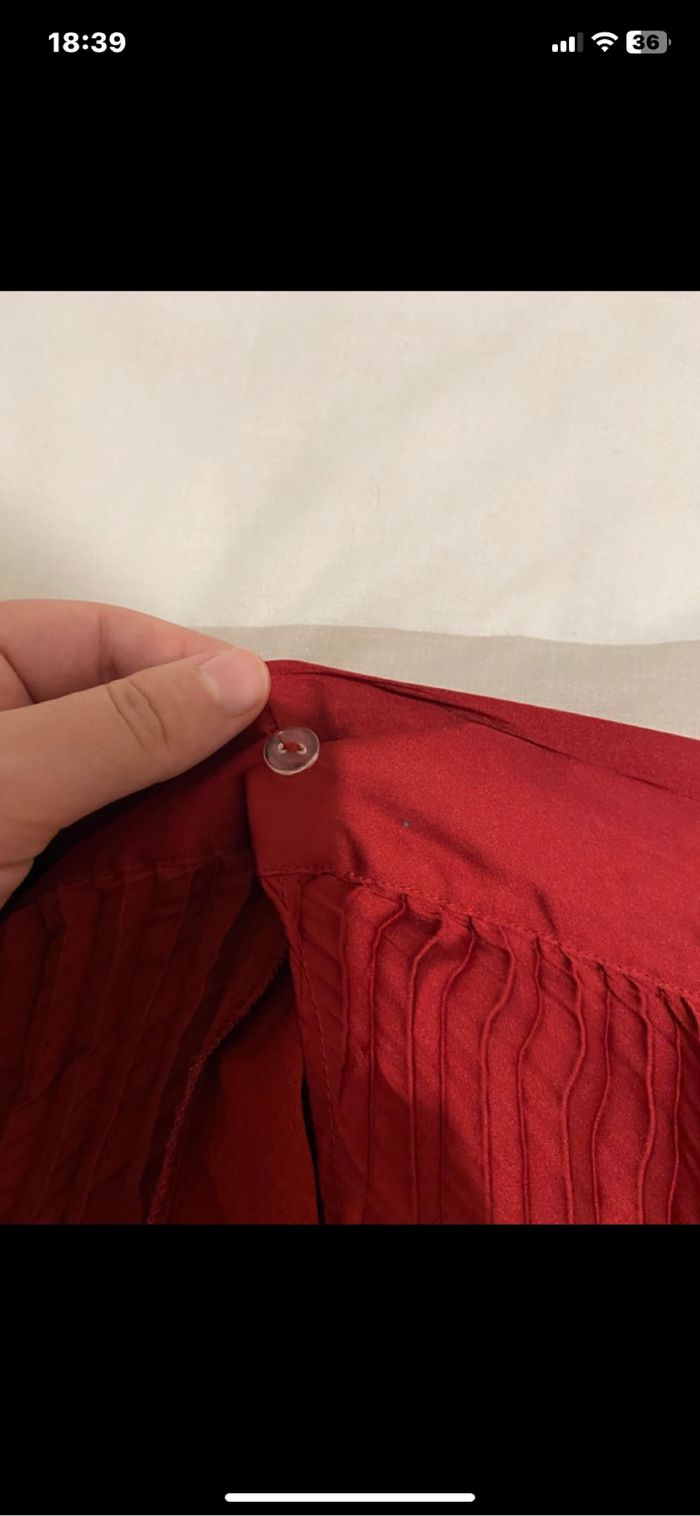Jupe asymétrique rouge - photo numéro 8