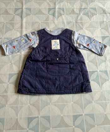 Ensemble fille - taille 18 mois - Aubisou -neuf