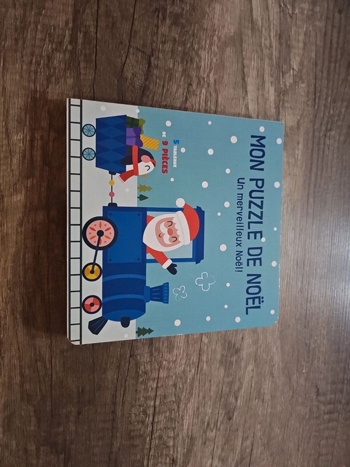 Livre puzzle mon puzzle de noel - photo numéro 1