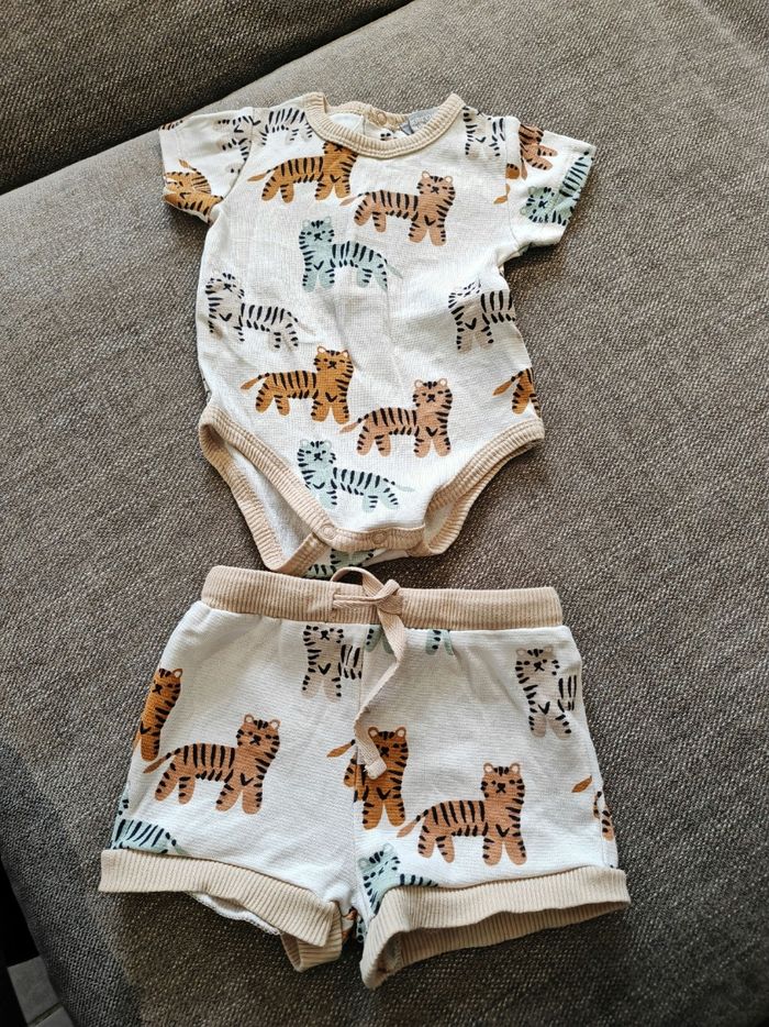 Ensemble été bébé garçon 1 mois