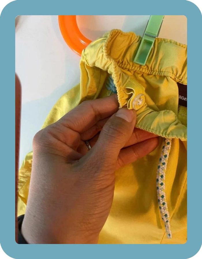 Très beau short léger taille ajustable 12 mois sergent major - photo numéro 5