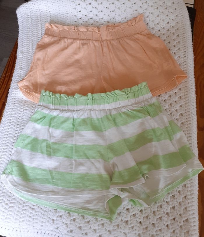 Lot shorts fillette
