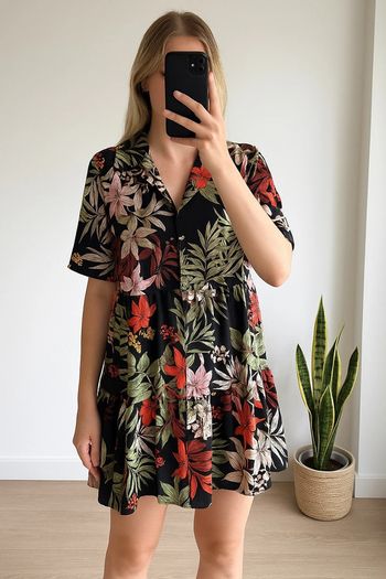 Robe fleurie fluide – Vero Moda – Taille M