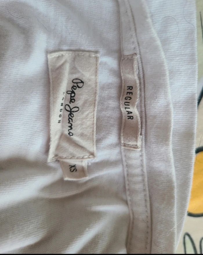 Tee shirt pépé jeans taille xs - photo numéro 3
