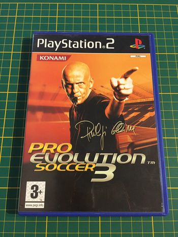Boite seule Pro évolution soccer 3 console de jeux PlayStation 2 ps2 #A59