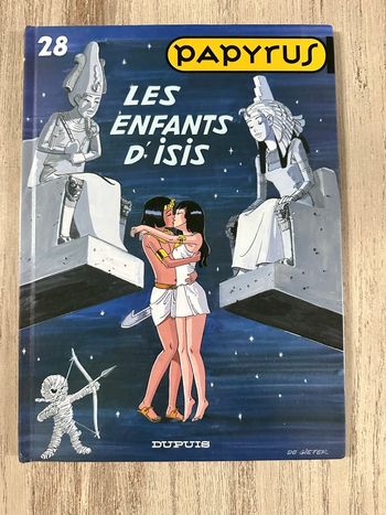 Livre Papyrus « Les enfants d’Isis »