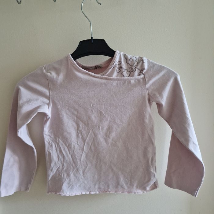 10 ans tee-shirt rose pale