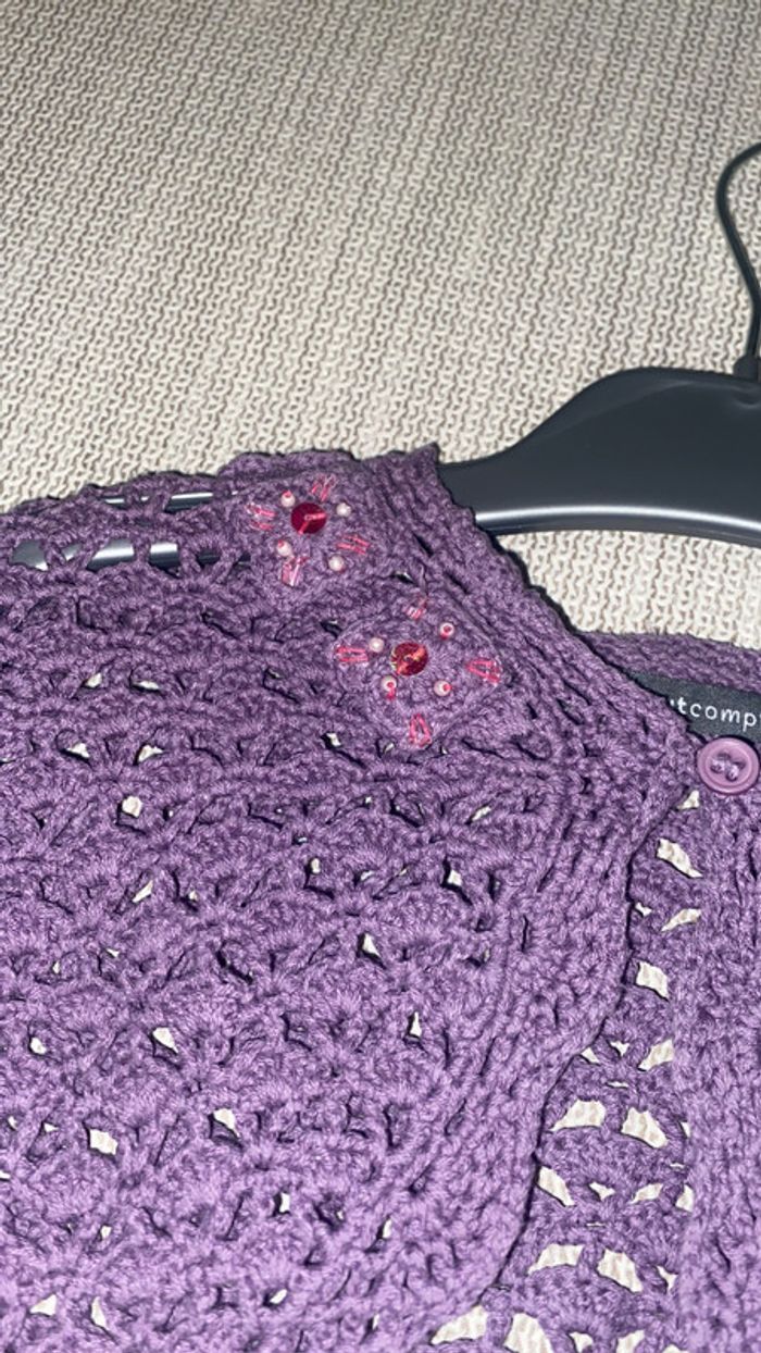 Boléro violet - photo numéro 2