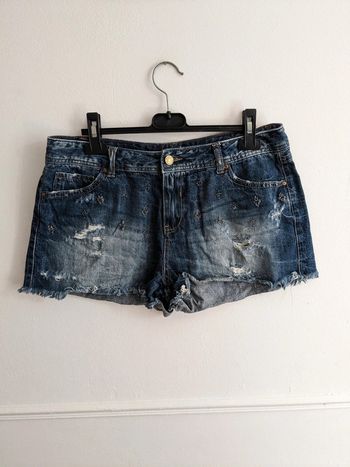 Short en jean stradivarius 40