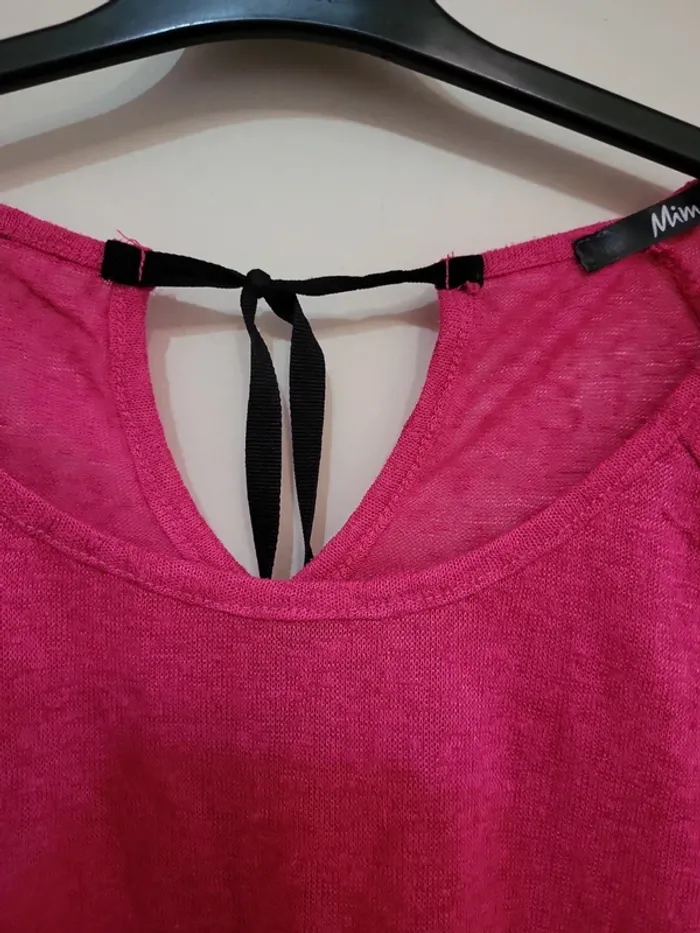 Haut rose fuschia mim - photo numéro 2