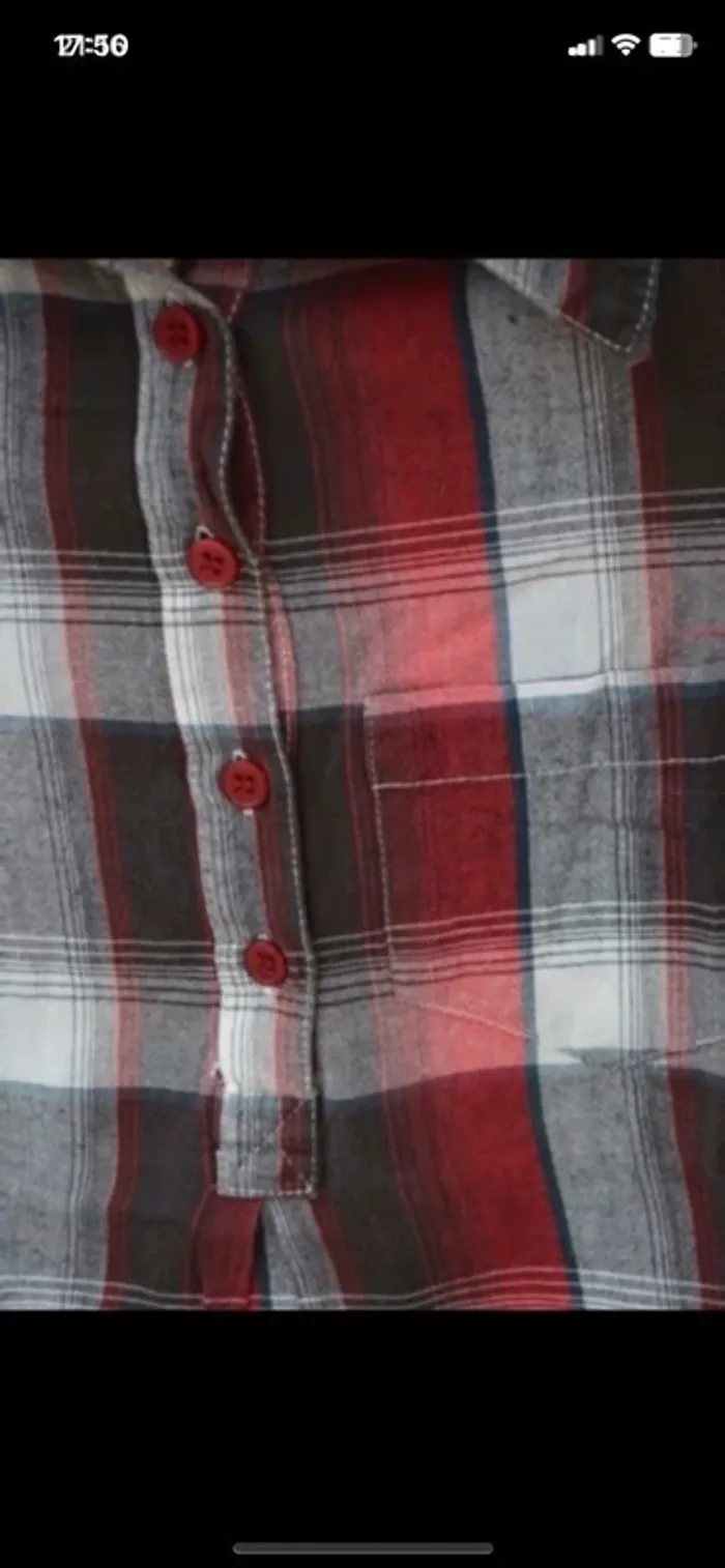 Chemise à carreaux - photo numéro 5