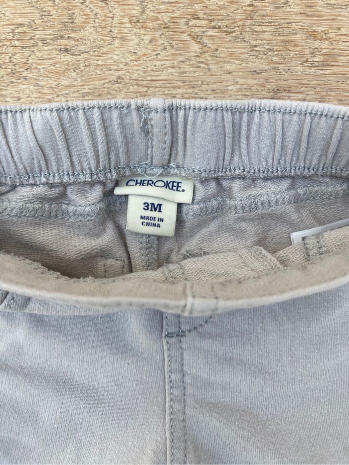 Lot bas pantalon bas sarouel bébé fille 3 mois taille élastique - photo numéro 6