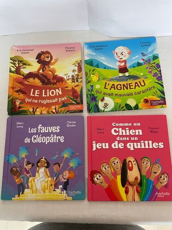Lot 4 livres  enfant