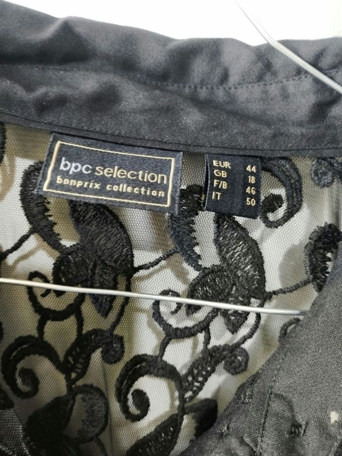 Chemise brodé noir  BPC taille 44/46 - photo numéro 3