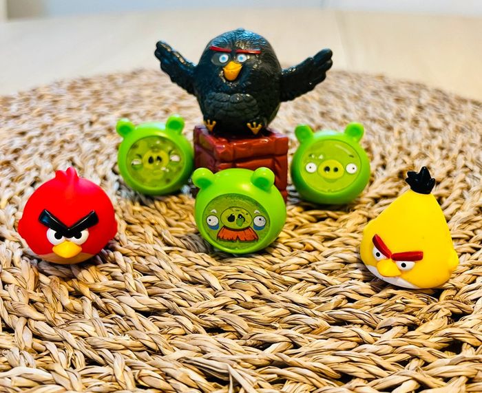 Lot figurines Angry Birds
