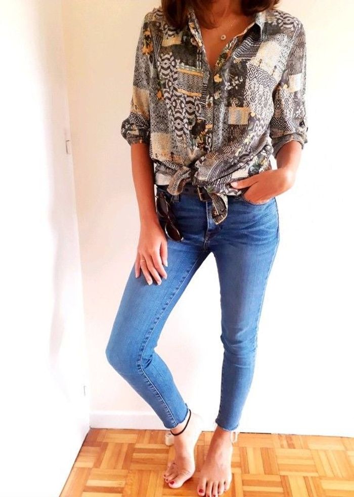 Chemise bariolée Armand Thiery taille 40