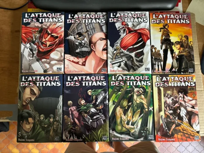 L’attaque des titans 9 volumes - photo numéro 2