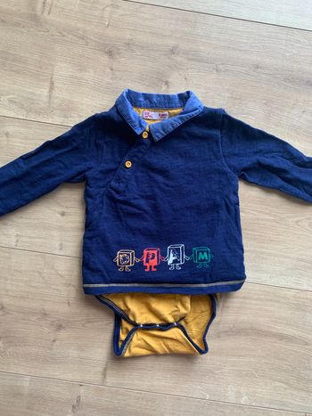 Bodie tee shirt manches longues 6 mois