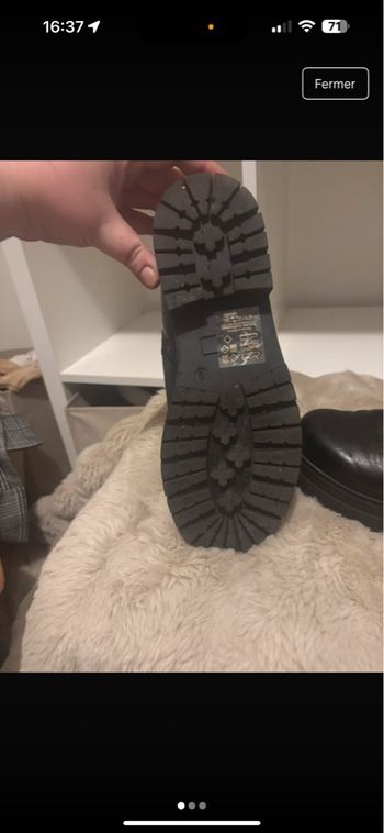 Bottes neuves taille 39