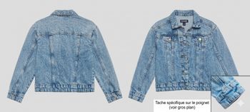Veste en jeans 
