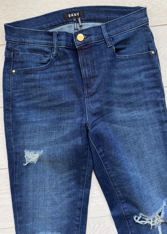 Jean slim DKNY bleu foncé - photo numéro 2
