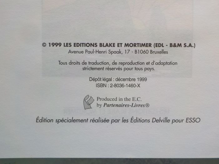 LE SECRET DE L'ESPADON T3 Les aventures de Blake et Mortimer - photo numéro 6