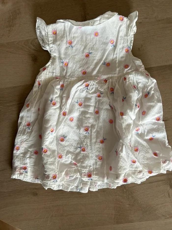 Robe en gaze de coton sergent major - photo numéro 3