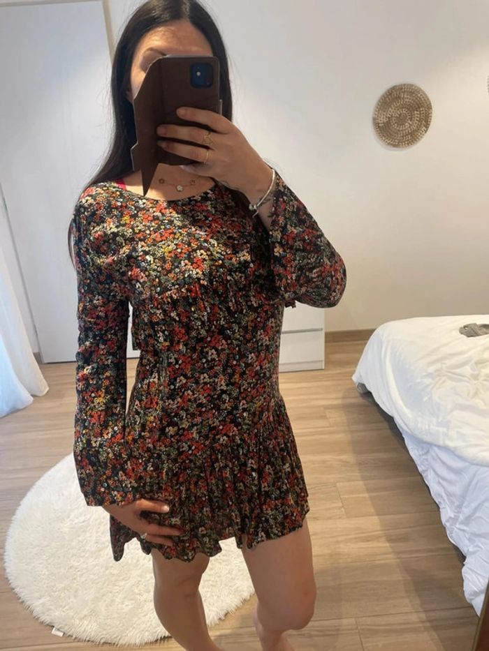 Robe fleuries Zara - photo numéro 3