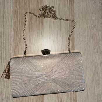Pochette femme champagne