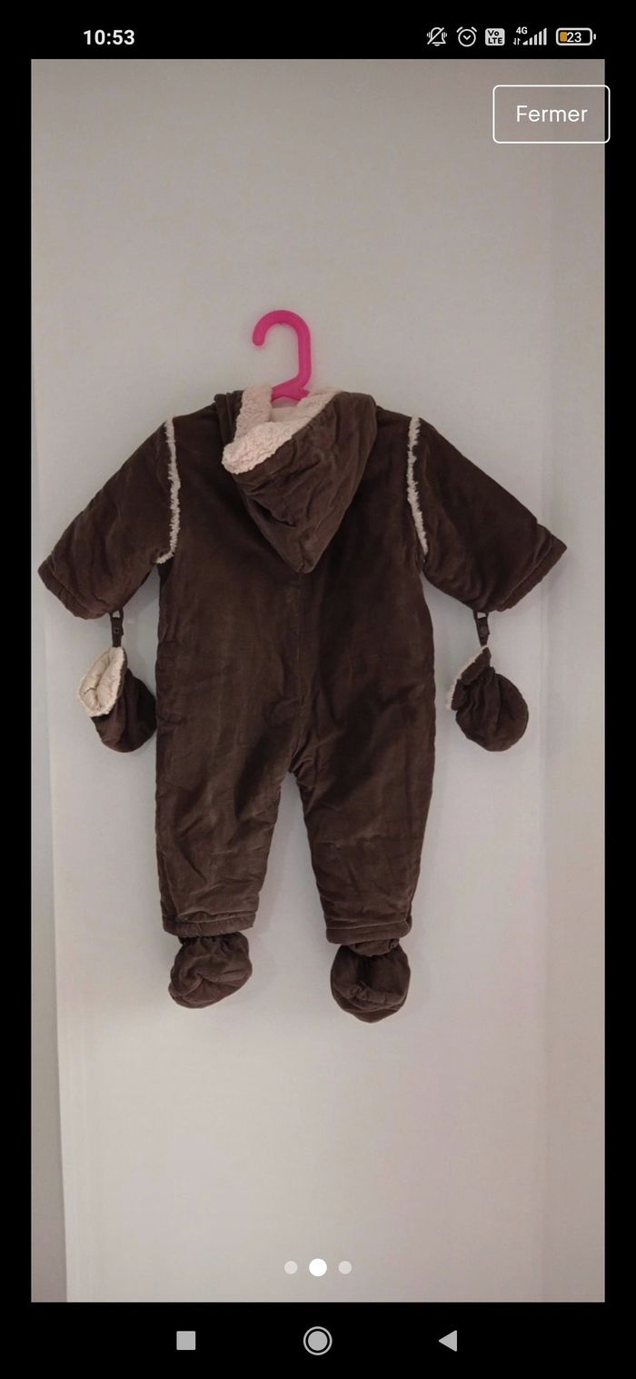 Combinaison dpam 12 mois - photo numéro 3