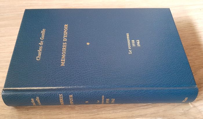 Charles de Gaulle - Mémoires d'Espoir le renouveau 1958 1962 - photo numéro 3