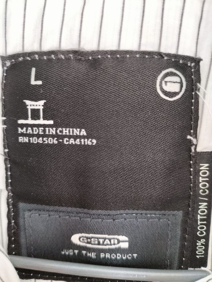 Chemise blanche et rayée - photo numéro 3