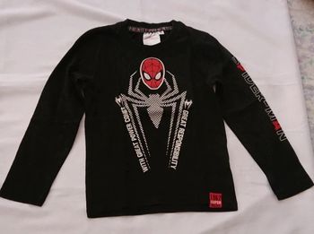 Tee-shirt garçon spiderman.