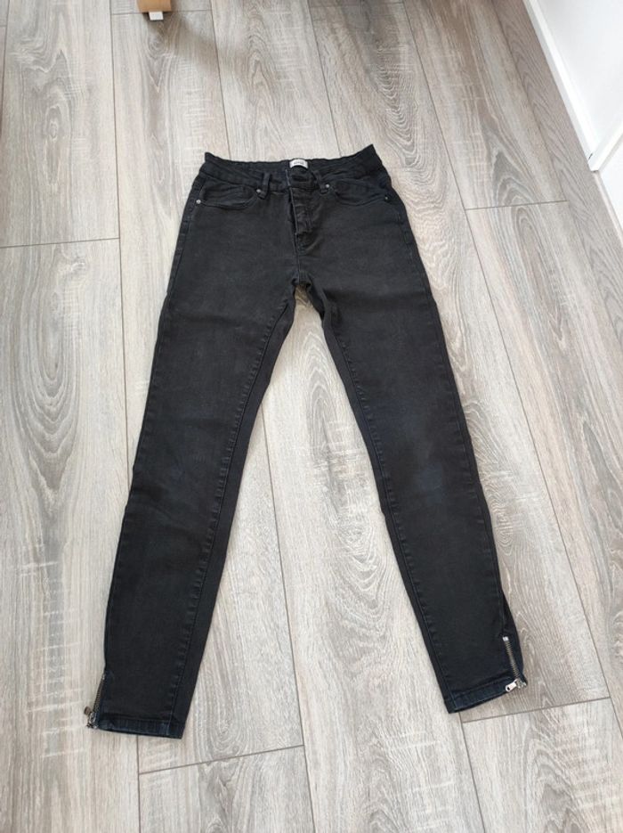 Jeans skinny noir 34 XS Pimkie