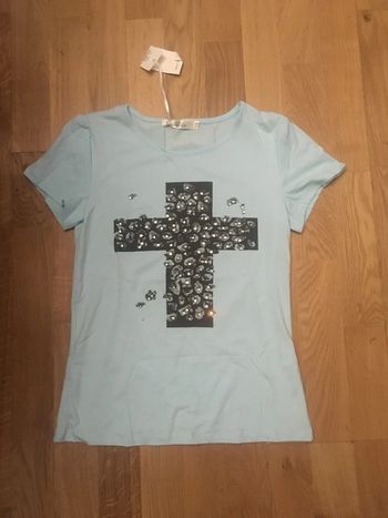 tshirt vert clair neuf M/L