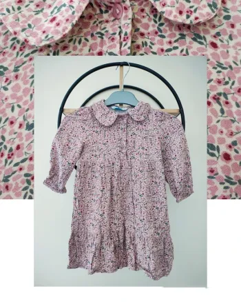 18 24 mois 2 ans robe manches longues 92 cm