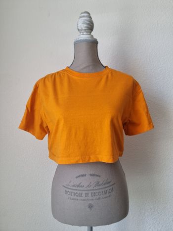 Crop top orange