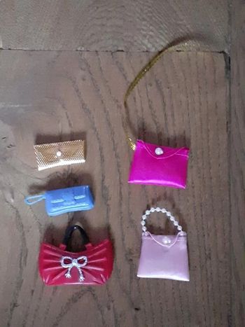 🎀 lot de sacs à main Barbie vintage