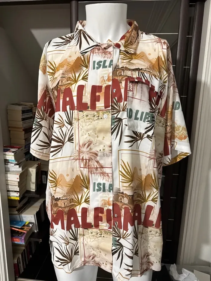 Chemise homme manches courtes