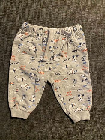 Pantalon gris avec motifs chien Fagottino Mini OVS
