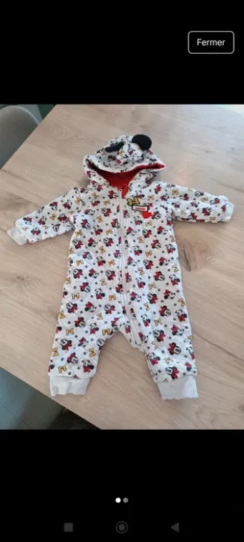 Combinaison Disney 6-9 mois , Primark