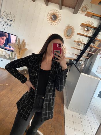 Blazer à carreaux Jennfyer