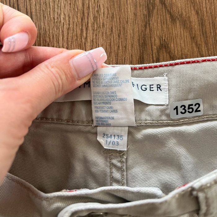 Short court beige Tommy Hilfiger pour femme, taille 4 (36 taille française) - photo numéro 5