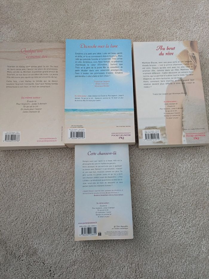 Lot de livres Sarah Dessen - photo numéro 2