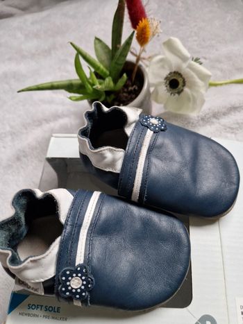 Chaussons cuir Bobux L
