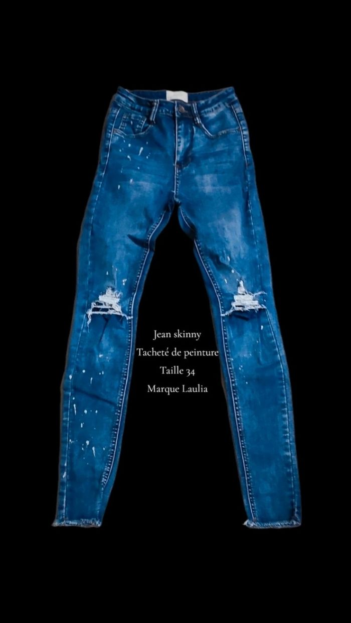 Jean Skinny Laulia idéal automne hiver - photo numéro 3
