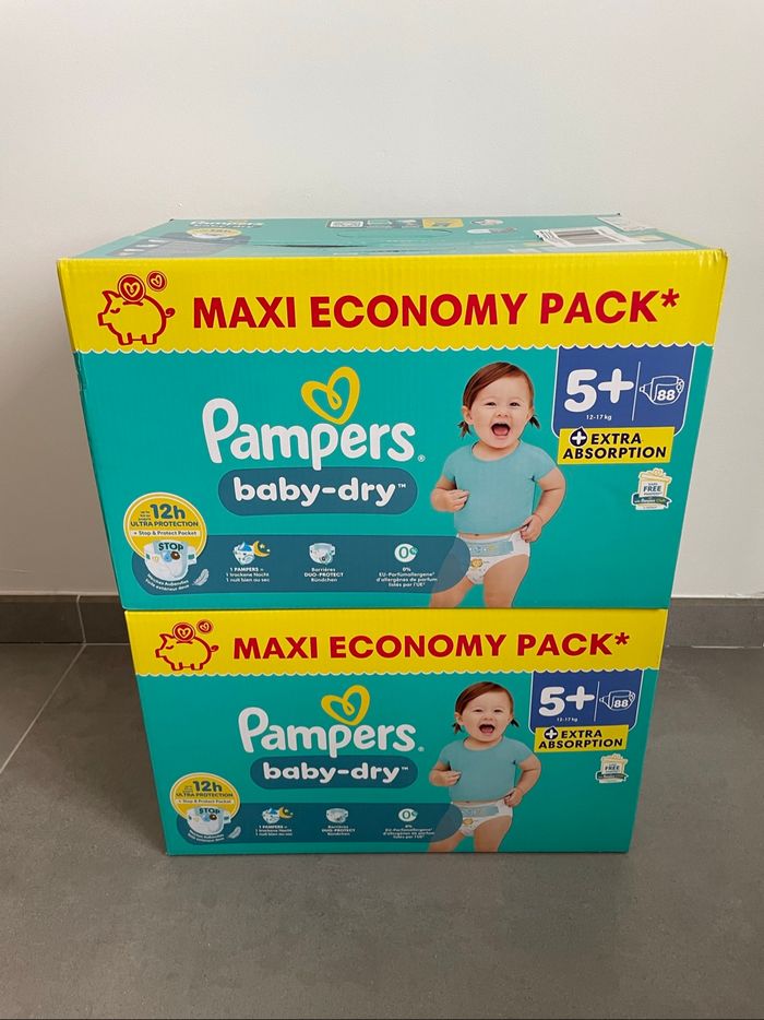 Pampers Baby Dry Taille 5+