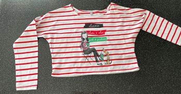 Crop top fille 10ans